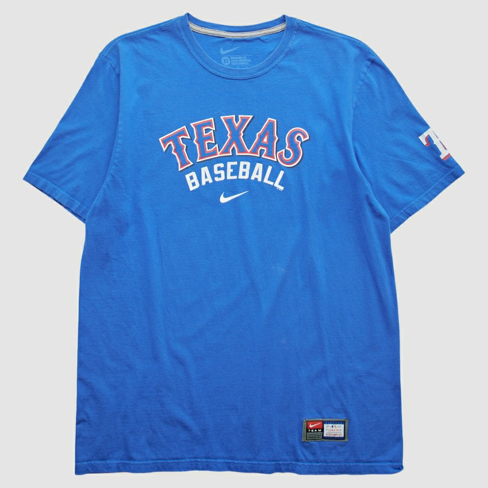Texas Rangers Nike 2010s T-Shirt - Blue - Vintage - Nike Sale