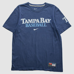 Tampa Bay Rays Nike 2008 T-Shirt - Blue - Vintage - Nike Sale
