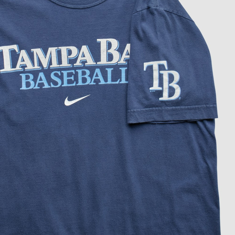 Tampa Bay Rays Nike 2008 T-Shirt - Blue - Vintage - Nike Sale