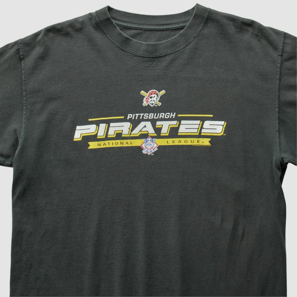 Pittsburgh Pirates 2000s T-Shirt - Black - Vintage - Fanatics Online