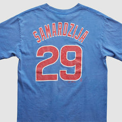 Chicago Cubs Majestic 2010s T-Shirt - Blue - Vintage - Fanatics on Sale