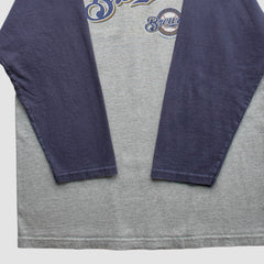 Milwaukee Brewers Lee Apparel 2007 T-Shirt - Heather Gray - Vintage - Fanatics Online