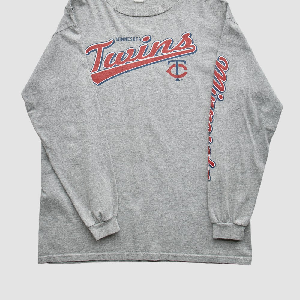 Minnesota Twins CSA 2000s T-Shirt - Gray - Vintage - Fanatics Sale