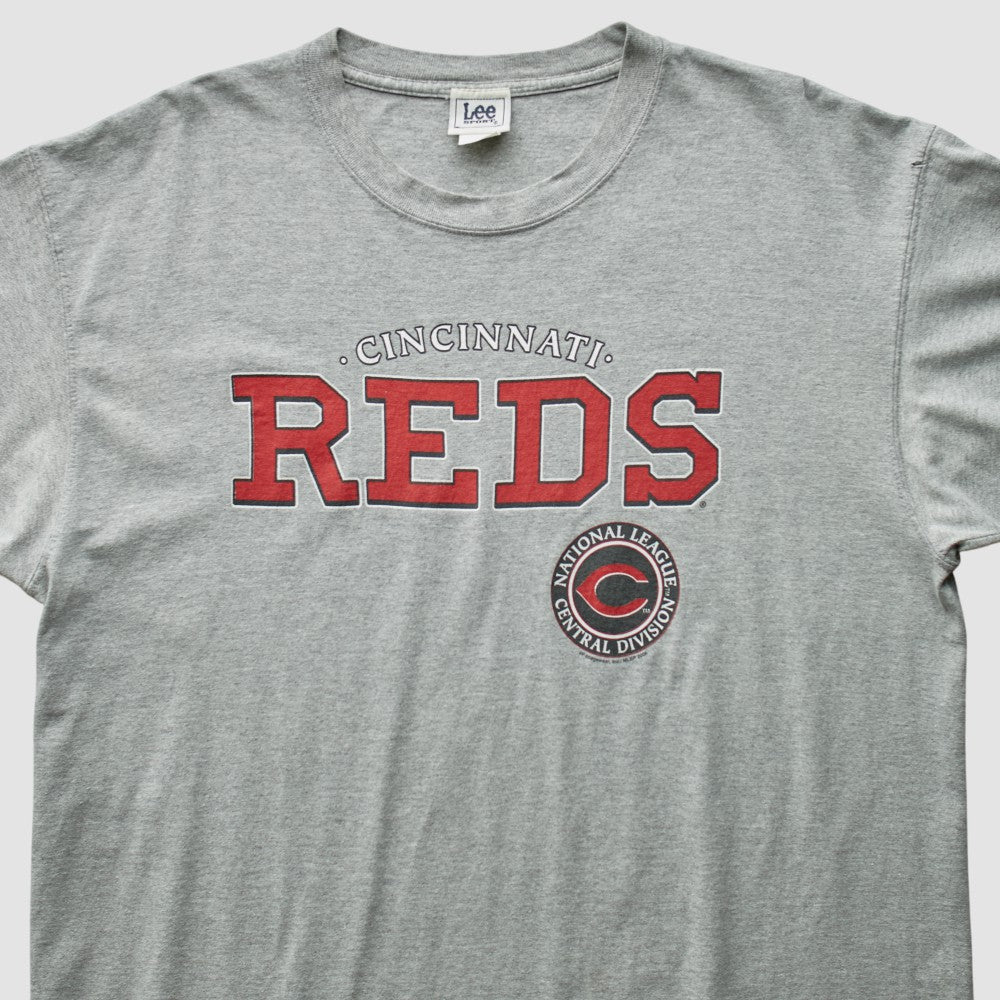 Cincinnati Reds Lee Apparel 2006 T-Shirt - Gray - XVintage - Fanatics Sale