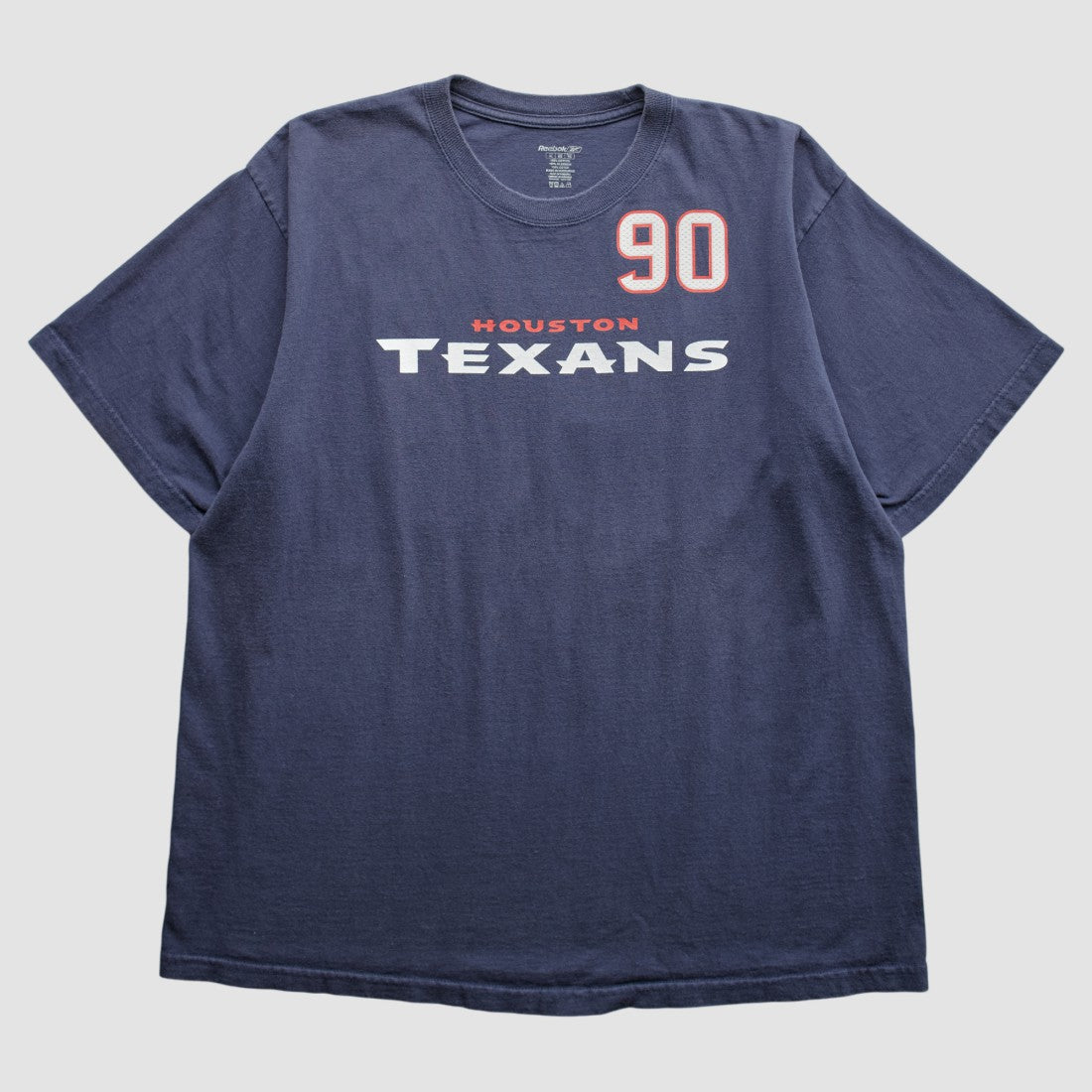 Fanatics Houston Texans Reebok 2000s T-Shirt Navy Vintage