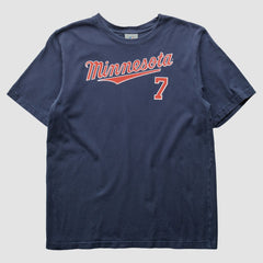 Minnesota Twins 2000s T-Shirt - Navy - Vintage - Fanatics Lifestyle