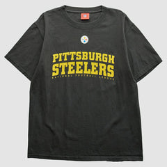 Fanatics Pittsburgh Steelers NFL 2000s T-Shirt Black Vintage