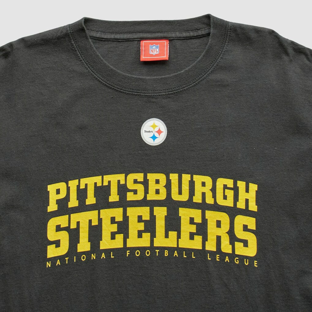 Fanatics Pittsburgh Steelers NFL 2000s T-Shirt Black Vintage