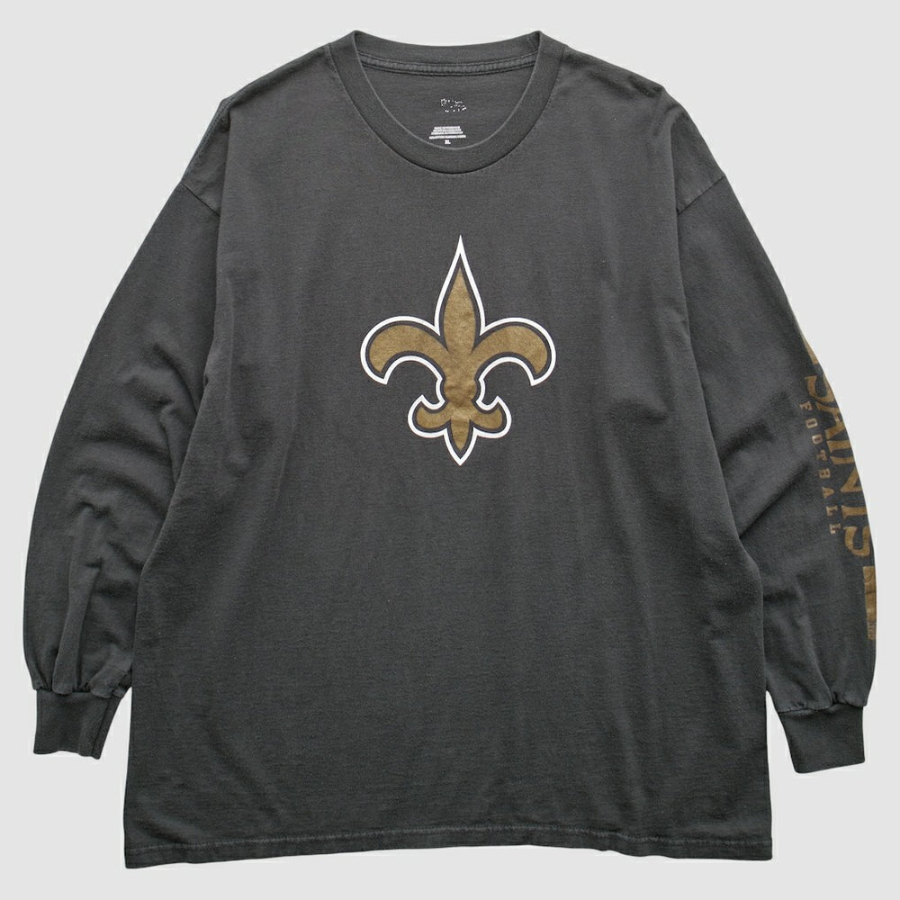 Fanatics New Orleans Saints 2000s T-Shirt Black Vintage