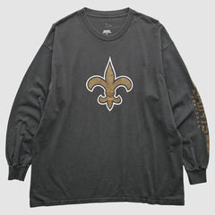 Fanatics New Orleans Saints 2000s T-Shirt Black Vintage