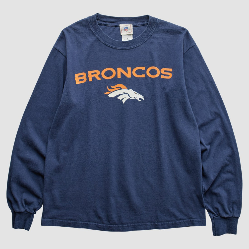 Fanatics Denver Broncos NFL 2000s T-Shirt Navy Vintage