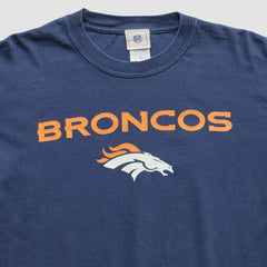 Fanatics Denver Broncos NFL 2000s T-Shirt Navy Vintage