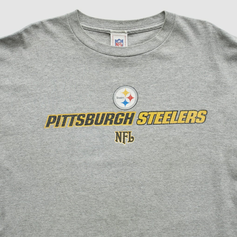 Fanatics Pittsburgh Steelers NFL 2000s T-Shirt Gray Vintage