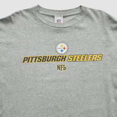 Fanatics Pittsburgh Steelers NFL 2000s T-Shirt Gray Vintage
