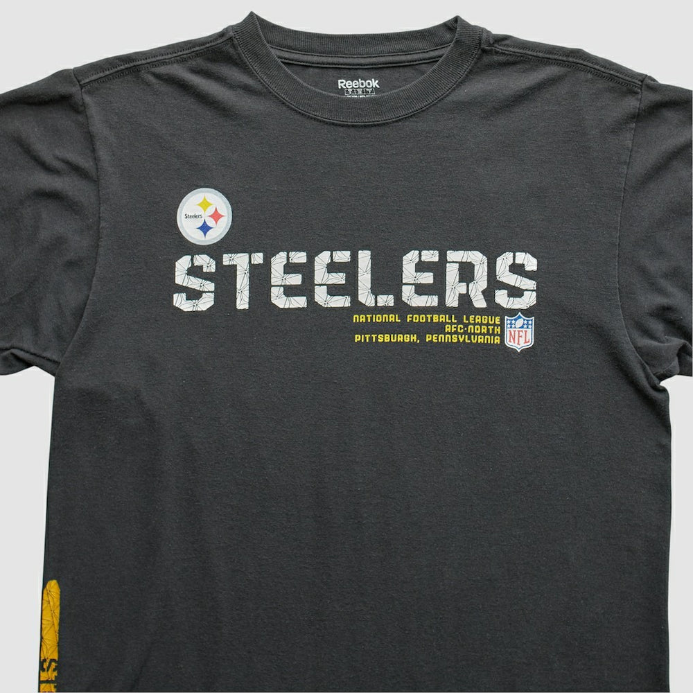 Fanatics Pittsburgh Steelers Reebok 2000s T-Shirt Black Vintage