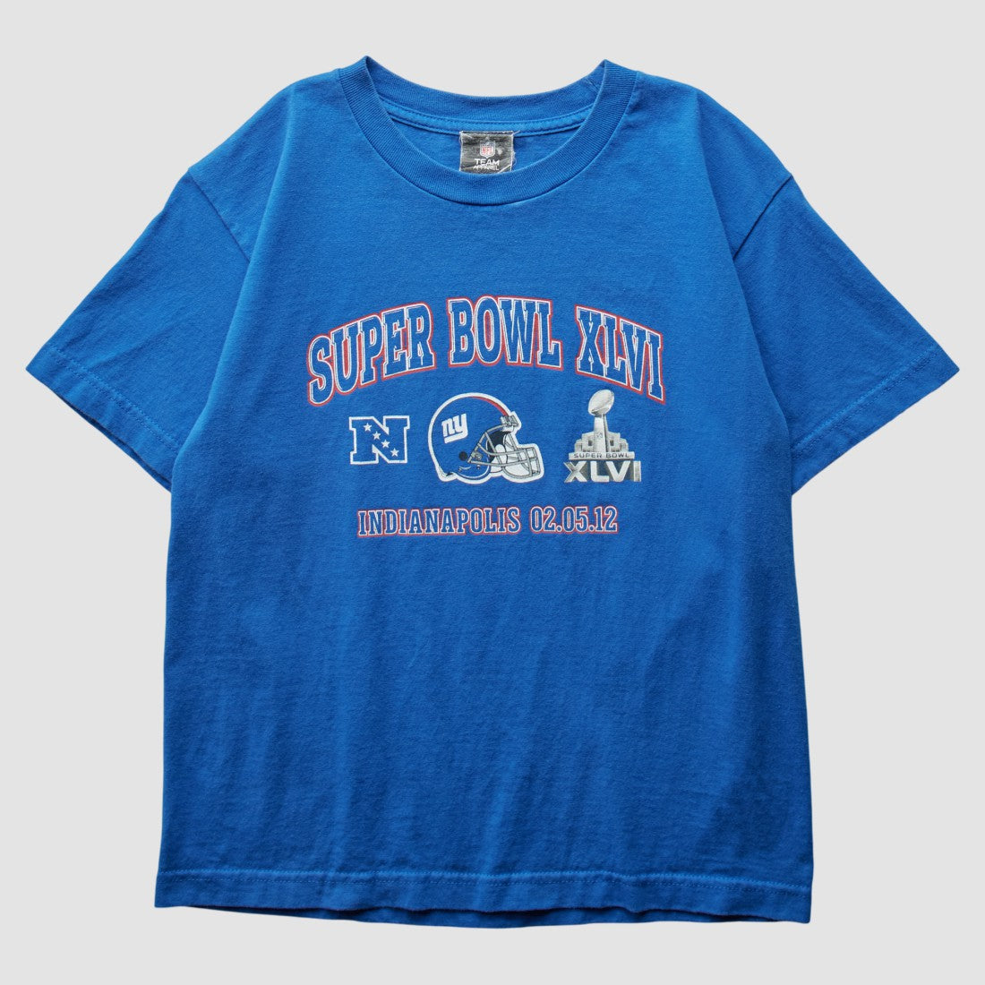 Fanatics New York Giants NFL 2012 T-Shirt Blue Vintage