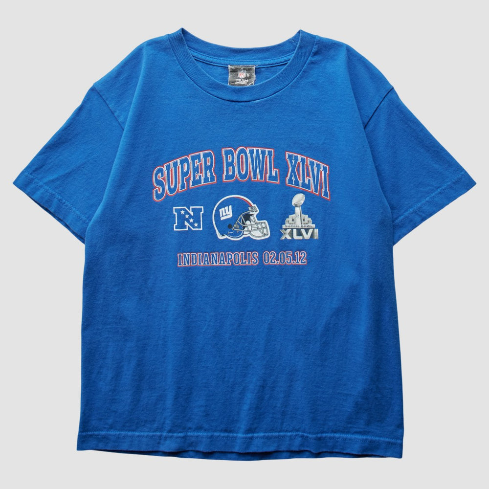 Fanatics New York Giants NFL 2012 T-Shirt Blue Vintage