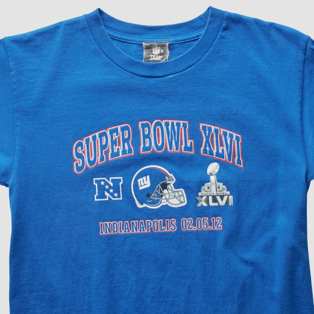 Fanatics New York Giants NFL 2012 T-Shirt Blue Vintage