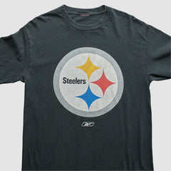 Fanatics Pittsburgh Steelers Reebok 2000s T-Shirt Black Vintage