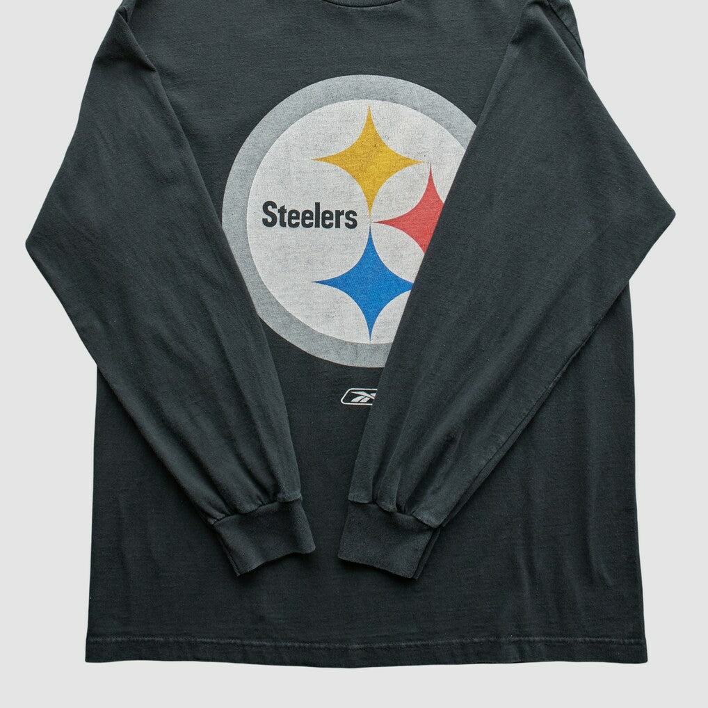 Fanatics Pittsburgh Steelers Reebok 2000s T-Shirt Black Vintage