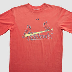 St. Louis Cardinals Majestic 2000s T-Shirt - Red - Vintage - Fanatics on Sale