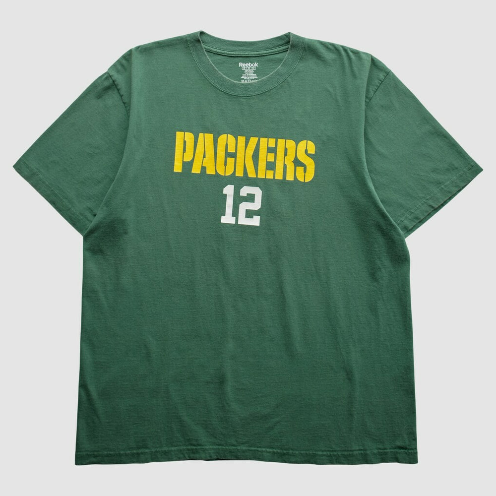 Fanatics Green Bay Packers Reebok 2008 T-Shirt Green Vintage