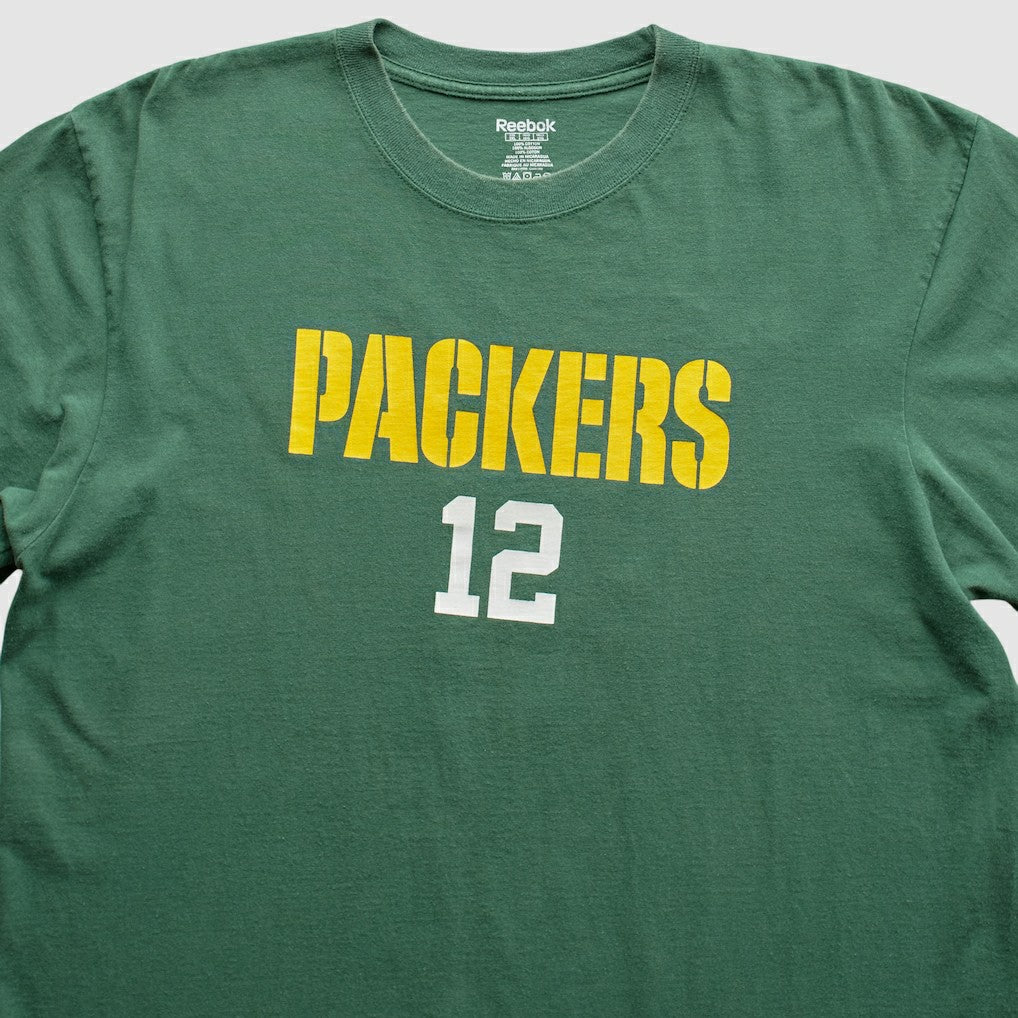 Fanatics Green Bay Packers Reebok 2008 T-Shirt Green Vintage