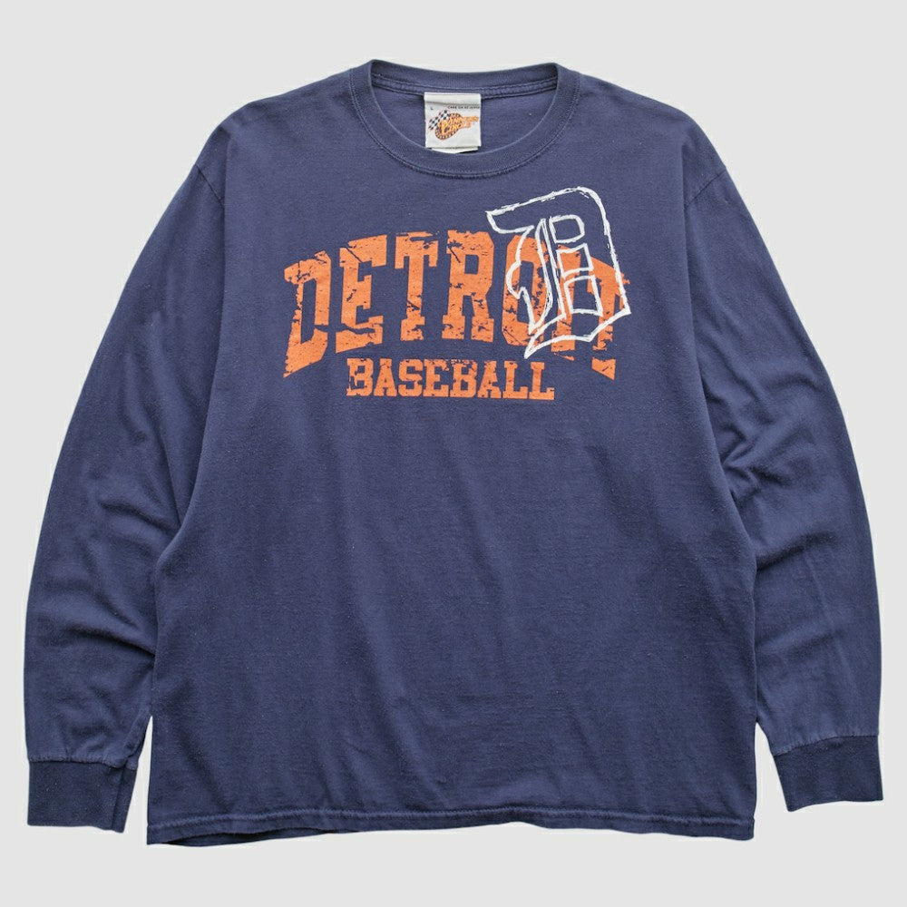 Detroit Tigers 2000s T-Shirt - Navy - Vintage - Fanatics on Sale