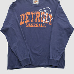 Detroit Tigers 2000s T-Shirt - Navy - Vintage - Fanatics on Sale