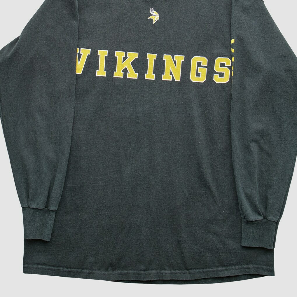 Fanatics Minnesota Vikings NFL 2000s T-Shirt Black Vintage