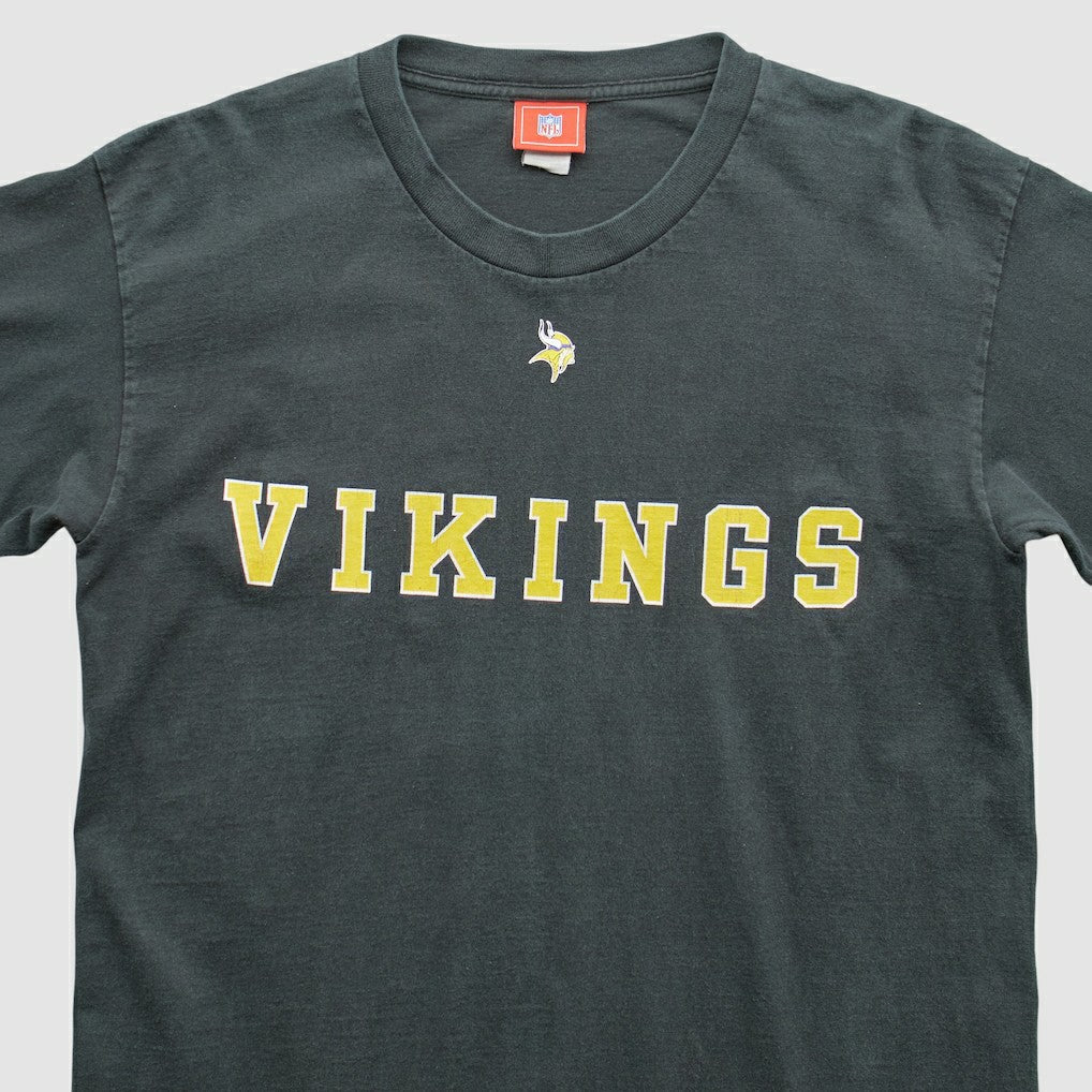 Fanatics Minnesota Vikings NFL 2000s T-Shirt Black Vintage