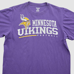 Fanatics Minnesota Vikings Reebok 2000s T-Shirt Purple Vintage
