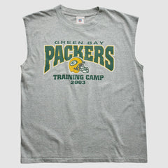 Fanatics Green Bay Packers NFL 2003 T-Shirt Heather Gray Vintage