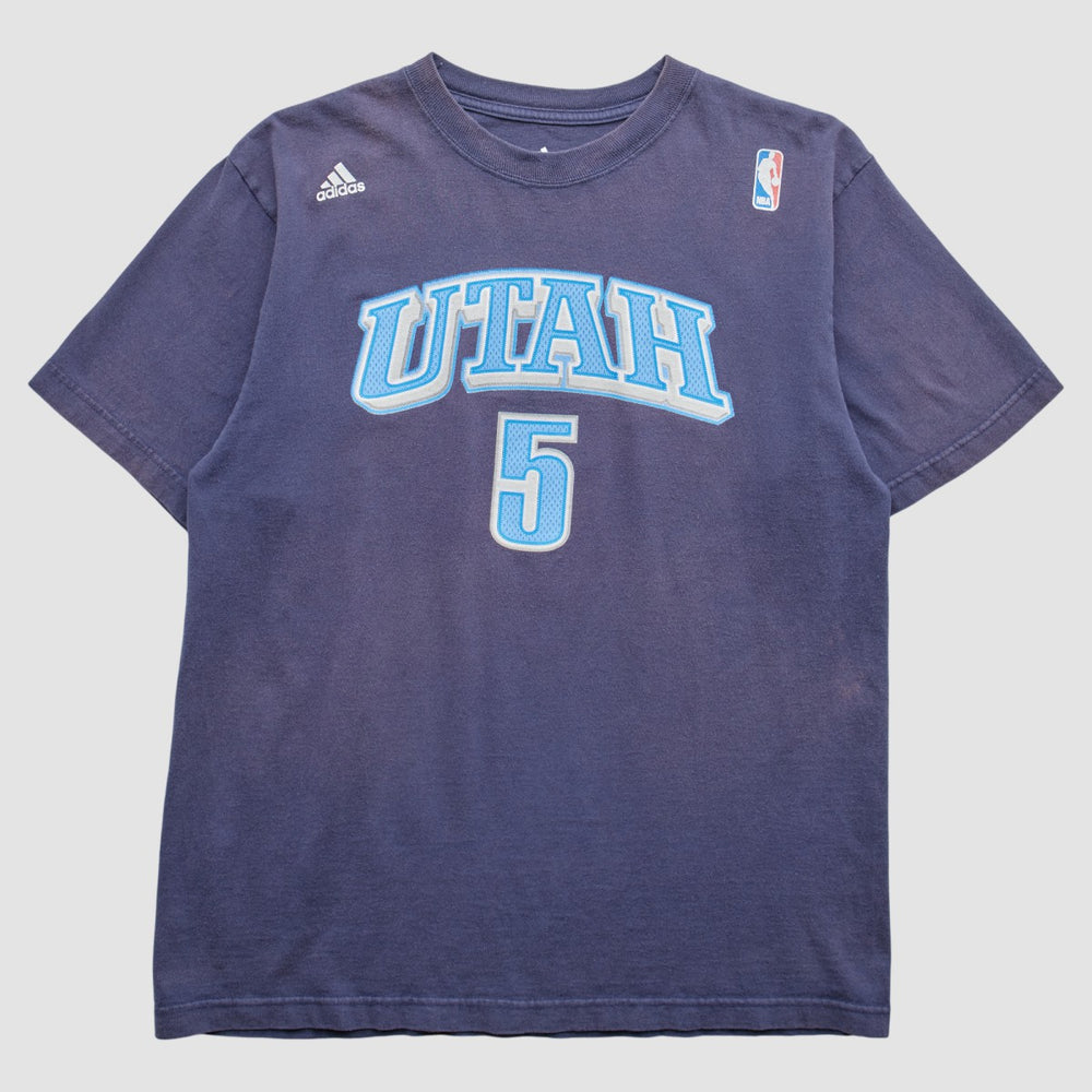 Utah Jazz 2006 T-Shirt Navy Vintage | Adidas discount