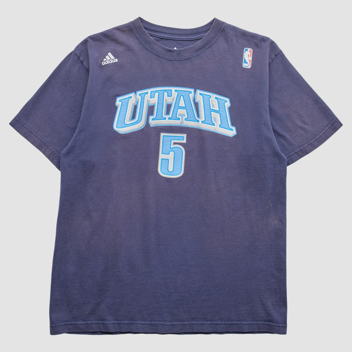 Utah Jazz 2006 T-Shirt Navy Vintage | Adidas discount