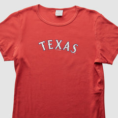 Texas Rangers 2009 T-Shirt - Red - Vintage - Fanatics Online