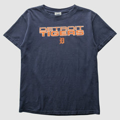 Detroit Tigers Lee Apparel 2000s T-Shirt - Navy - Vintage - Fanatics Discount