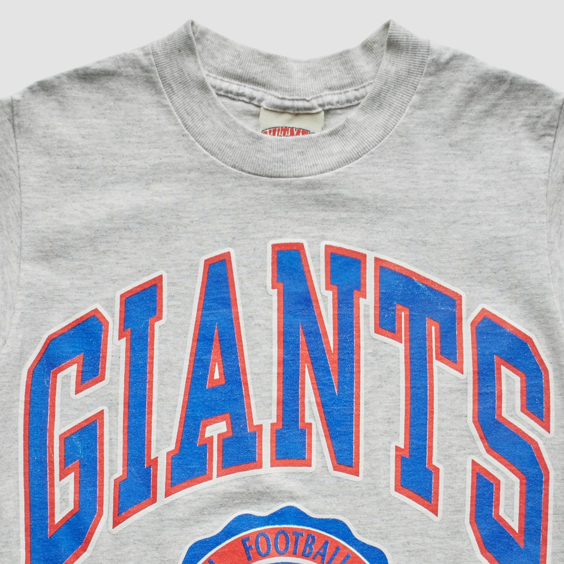 Fanatics New York Giants Nutmeg Mills 90s T-Shirt Heather Gray Vintage