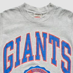 Fanatics New York Giants Nutmeg Mills 90s T-Shirt Heather Gray Vintage