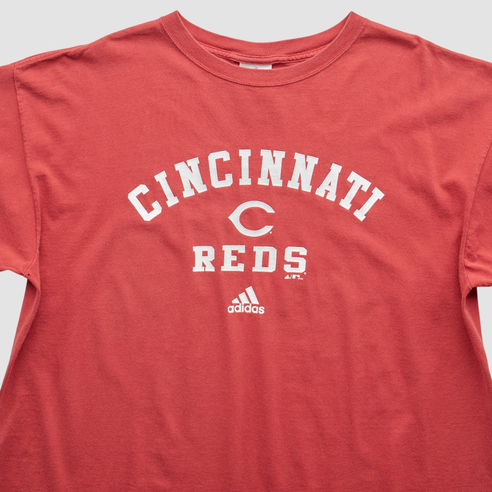 Cincinnati Reds Adidas 2010s T-Shirt - Red - XVintage - Fanatics Sale
