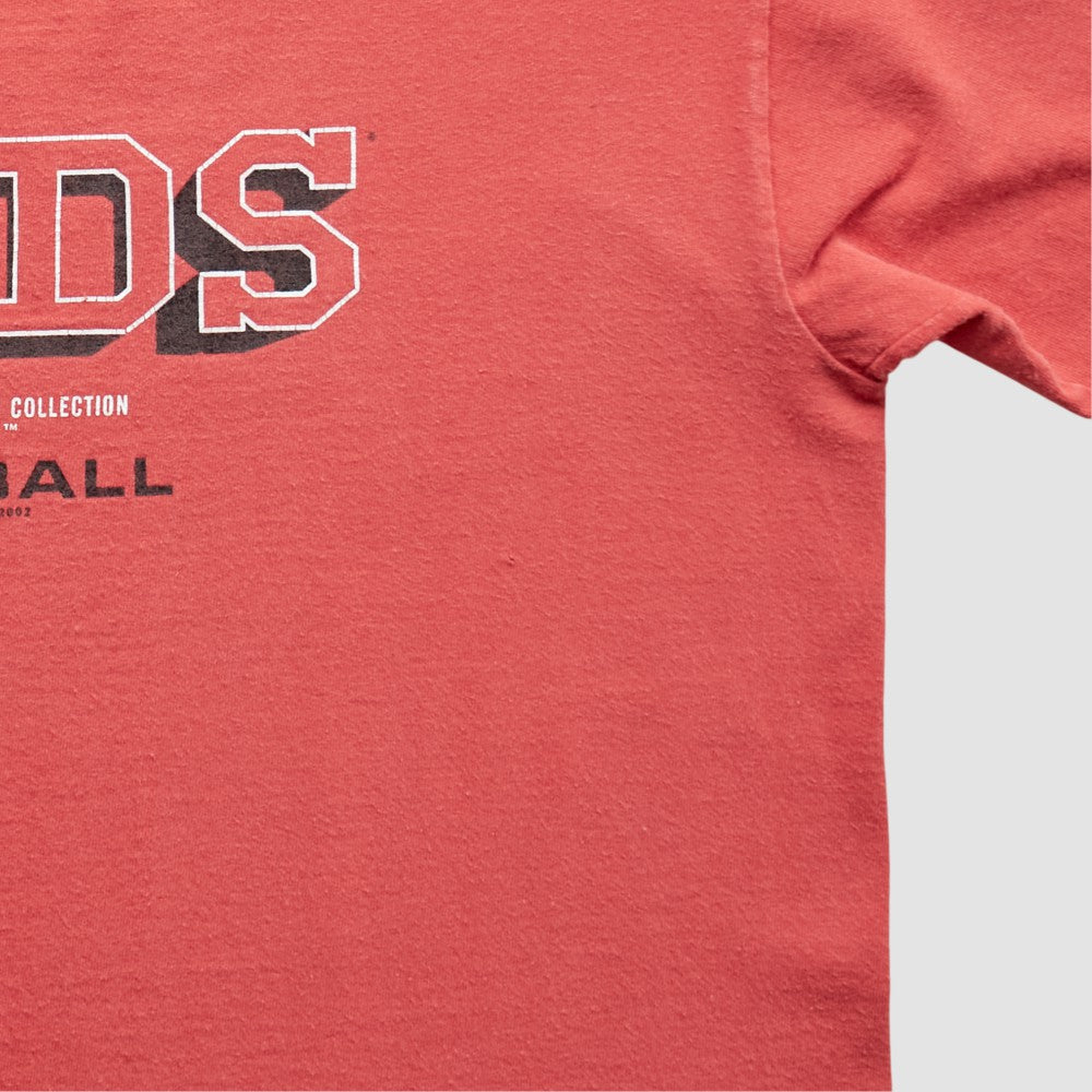 Cincinnati Reds Majestic 2002 T-Shirt - Red - XVintage - Fanatics on Sale