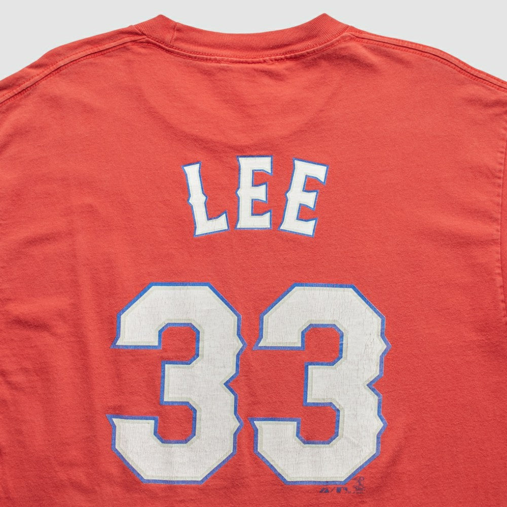 Texas Rangers Majestic 2010 T-Shirt - Red - Vintage - Fanatics on Sale