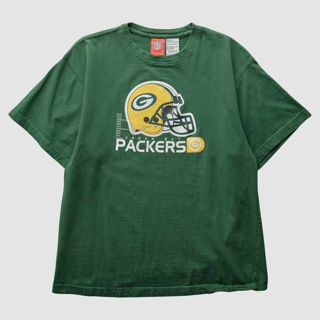 Fanatics Green Bay Packers NFL 2000s T-Shirt Green Vintage