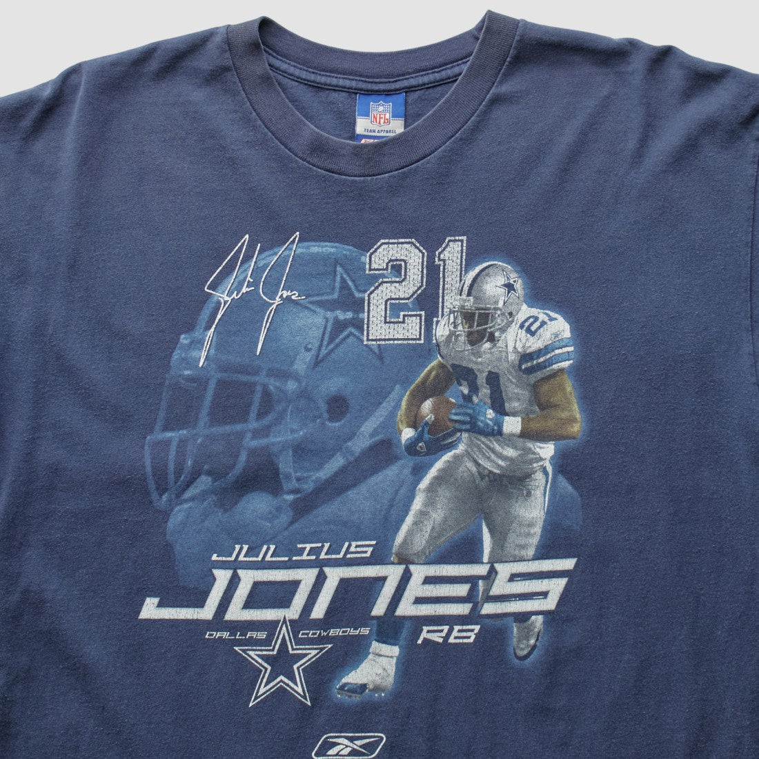Fanatics Dallas Cowboys Reebok 2000s T-Shirt Navy Vintage