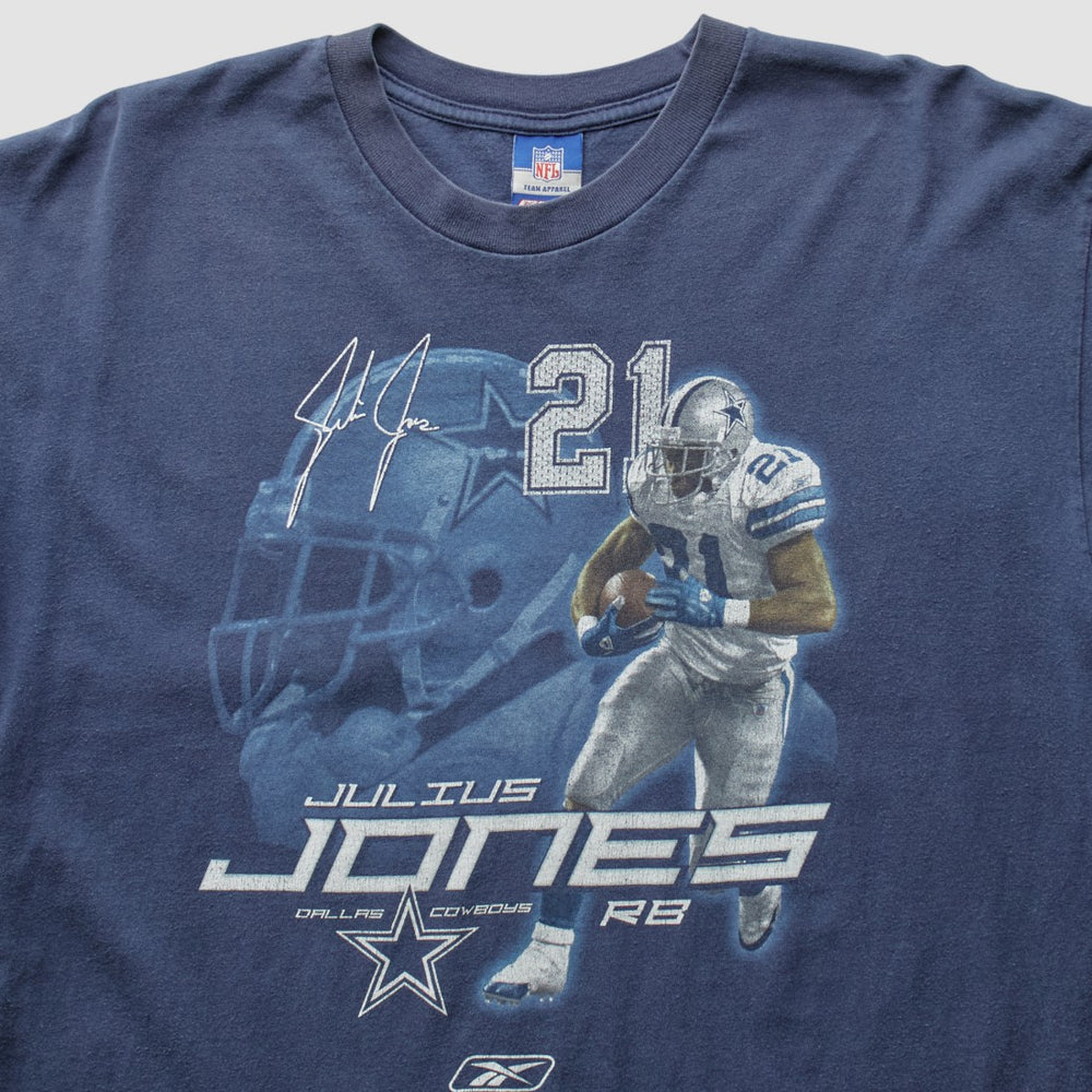 Fanatics Dallas Cowboys Reebok 2000s T-Shirt Navy Vintage