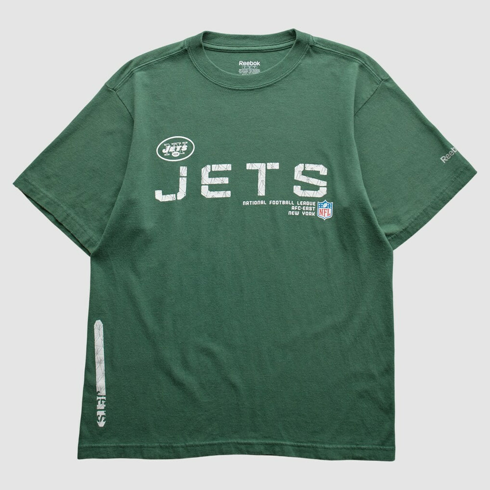 Fanatics New York Jets Reebok 2000s T-Shirt Green Vintage