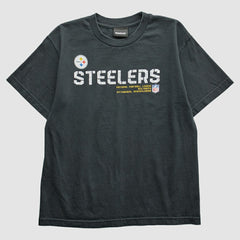 Fanatics Pittsburgh Steelers Reebok 2000s T-Shirt Black Vintage