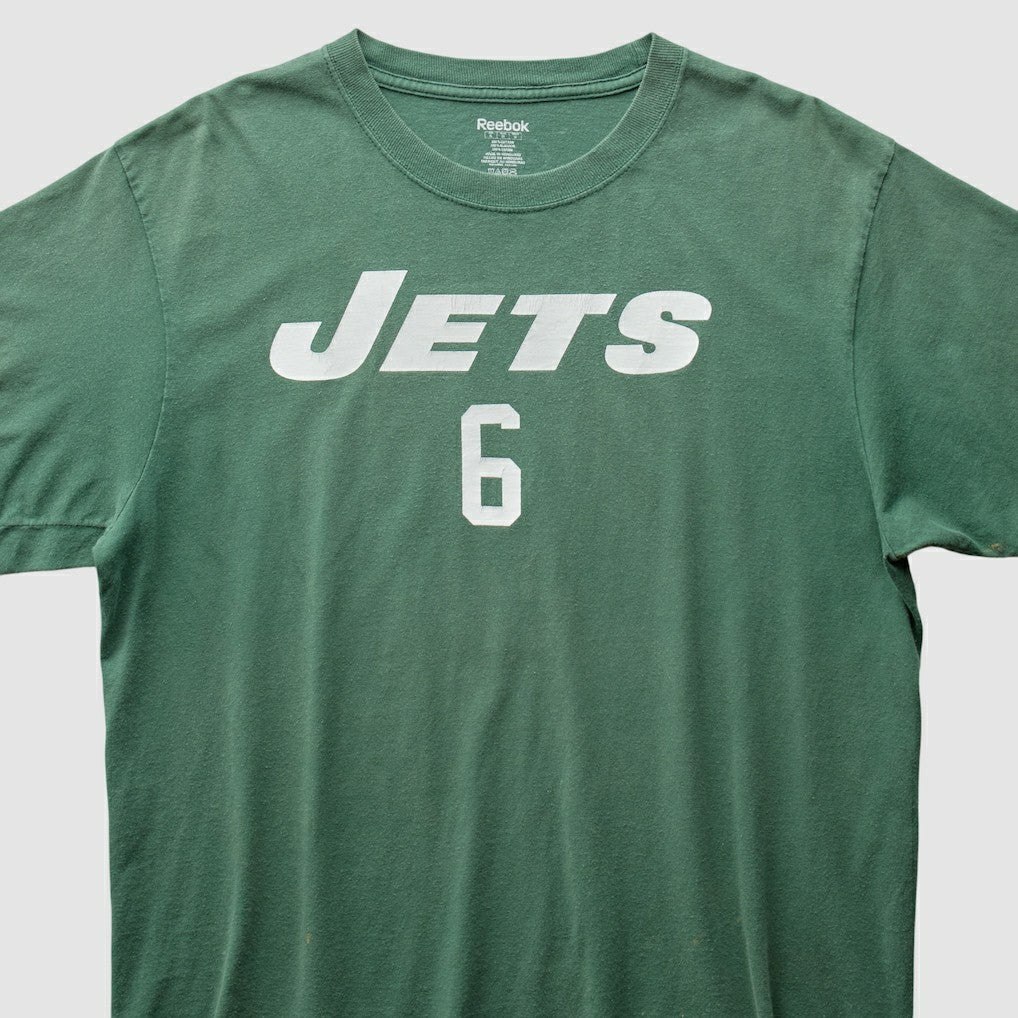 Fanatics New York Jets Reebok 2009 T-Shirt Green Vintage