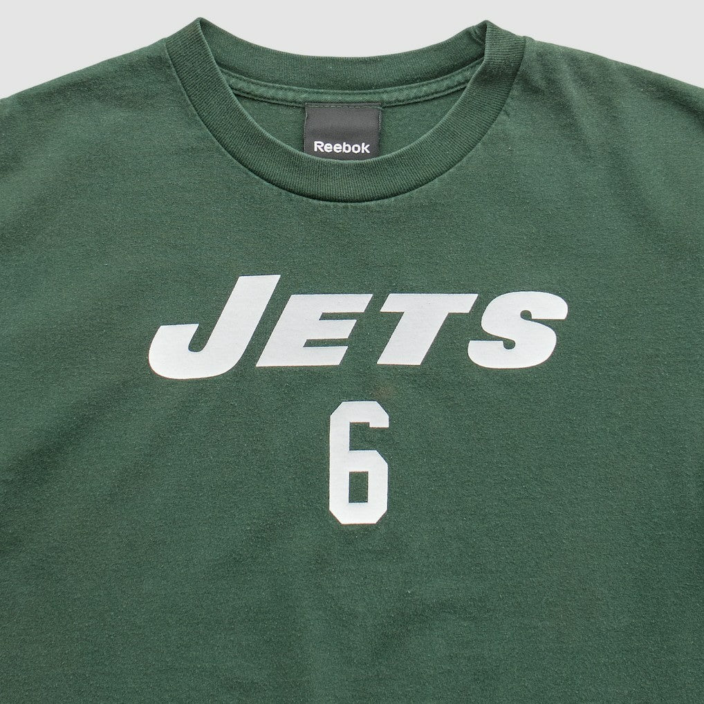 Fanatics New York Jets Reebok 2010 T-Shirt Green Vintage