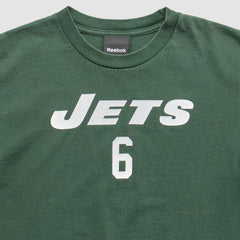 Fanatics New York Jets Reebok 2010 T-Shirt Green Vintage